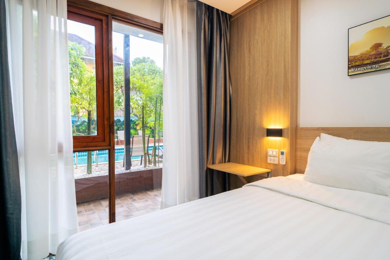 New Champa Boutique Hotel Vientiane Exteriér fotografie