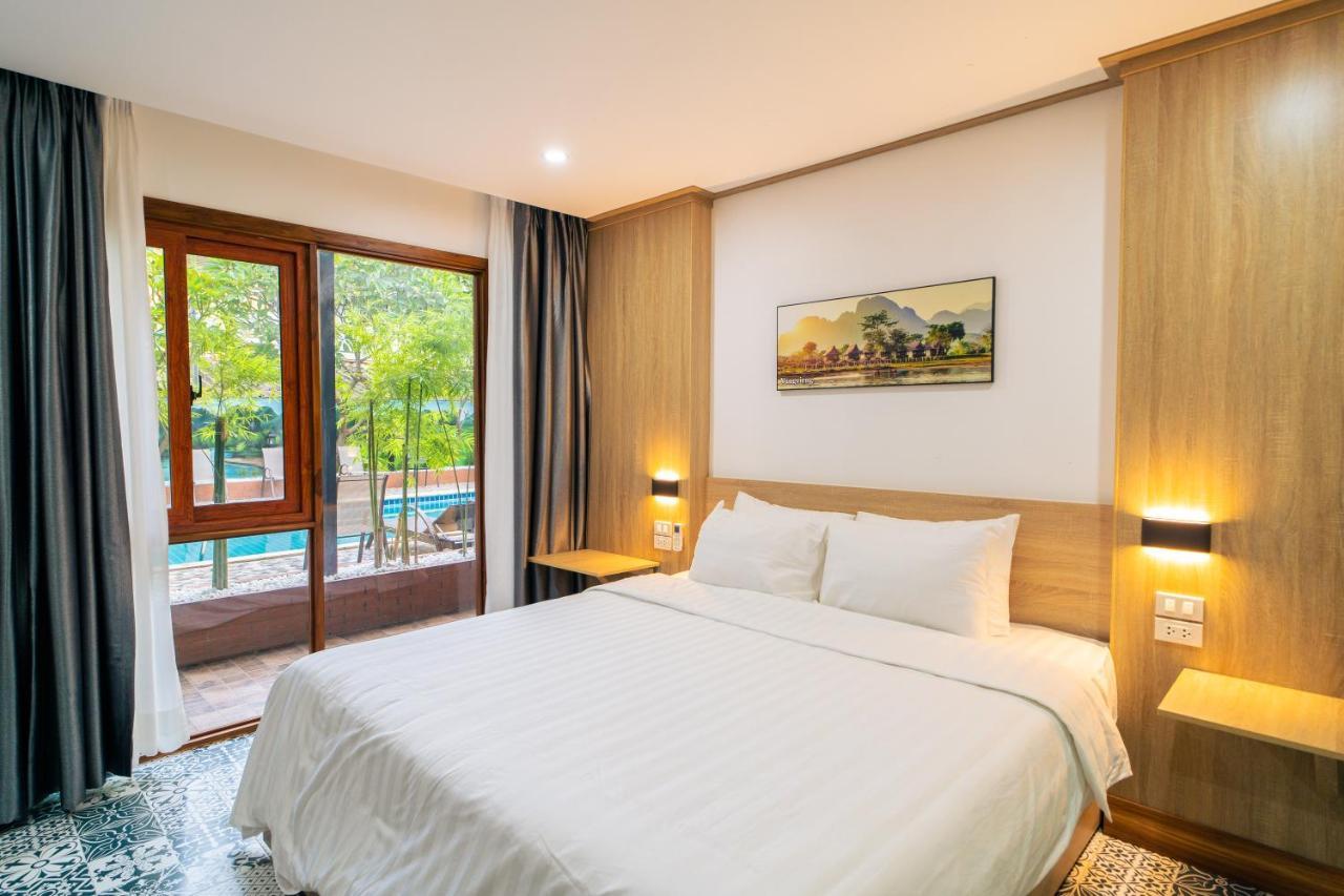 New Champa Boutique Hotel Vientiane Exteriér fotografie