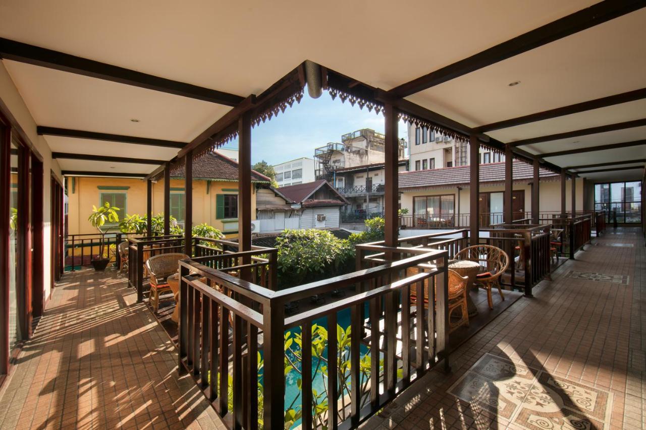 New Champa Boutique Hotel Vientiane Exteriér fotografie