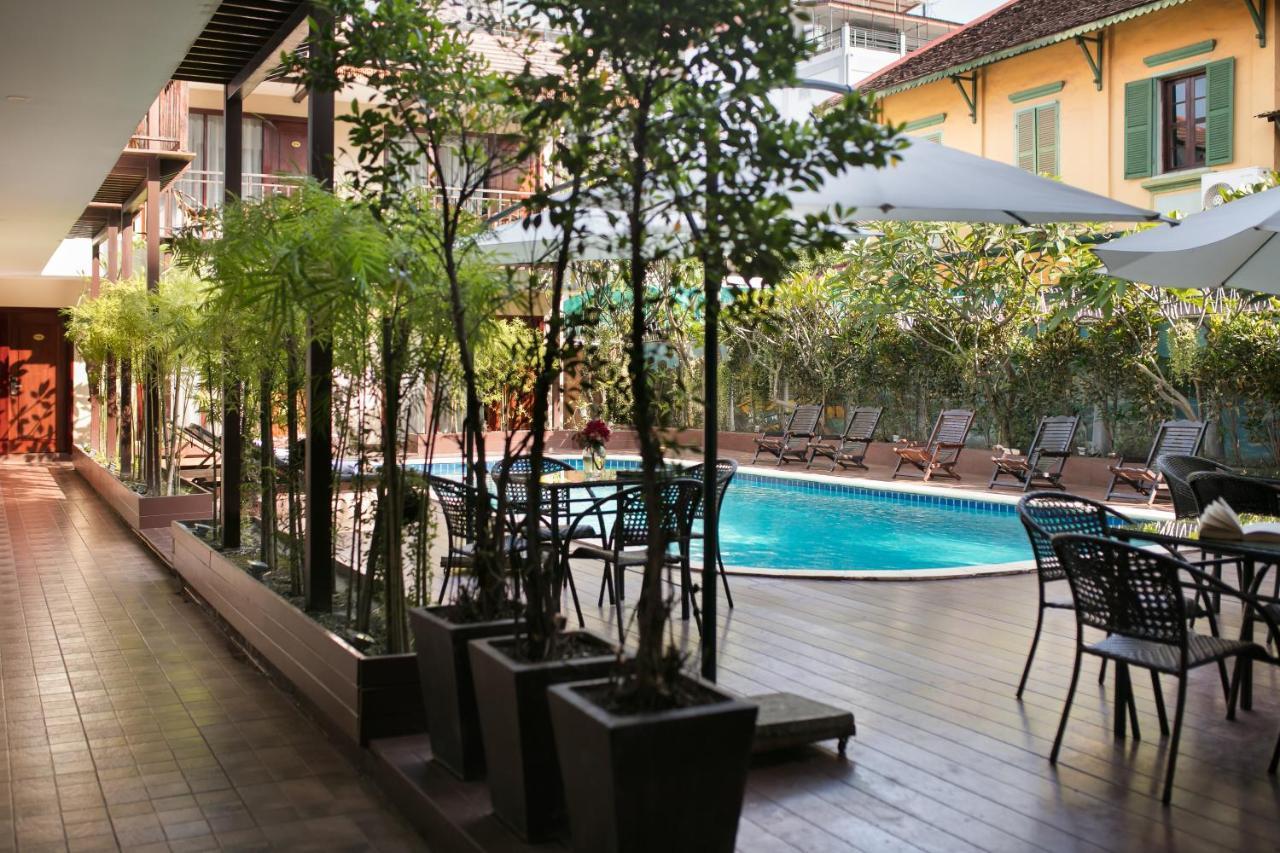 New Champa Boutique Hotel Vientiane Exteriér fotografie
