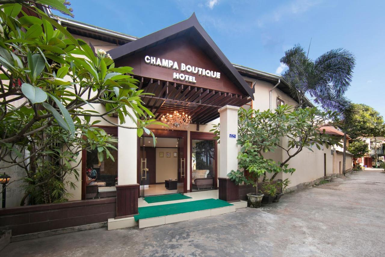 New Champa Boutique Hotel Vientiane Exteriér fotografie