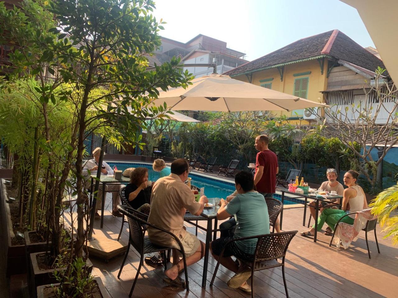 New Champa Boutique Hotel Vientiane Exteriér fotografie